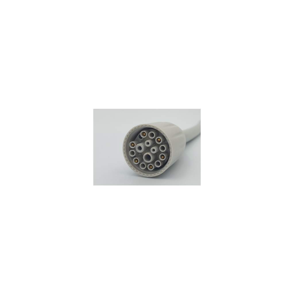 Implantor LED Motorschlauch für Castellini grau RAL 7038 Länge 1400 mm Modelle bis 2015