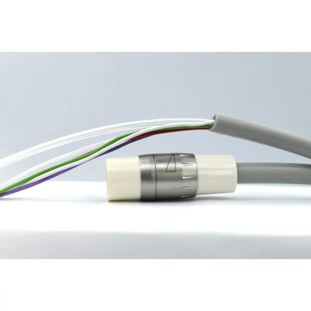 EMS Piezon LED ZEG Schlauch, mit Sprayregulierung, hellgrau RAL 9002 ,offene Enden