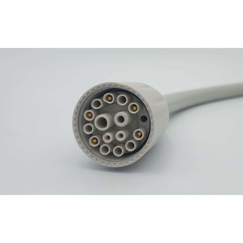iMMr / iMMrL Motorschlauch mit Licht, grau RAL 7038 für Anthos Länge 1400 mm