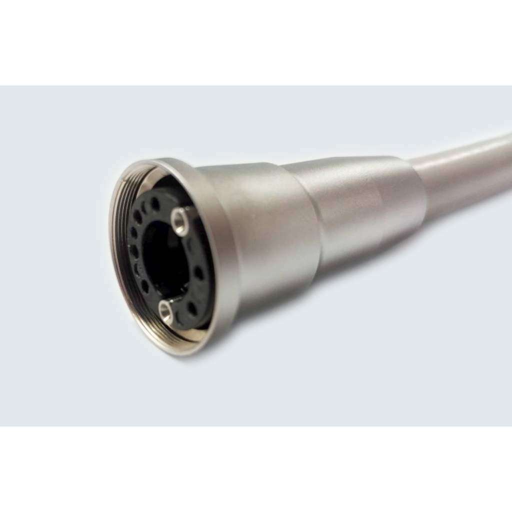 IMMrL, Motorschlauch drehbar mit Licht, grau RAL 7038 für Anthos Länge 1400 mm